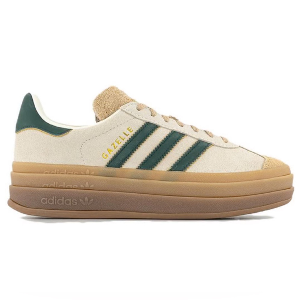 Adidas Gazelle Bold 'Cream Collegiate Green' ID7056